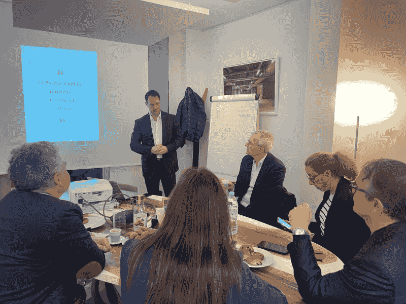 Cyril Lobjois en formation entreprise